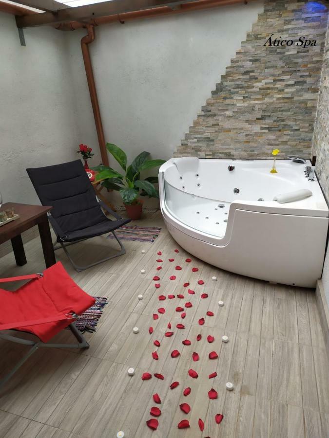 Ferienwohnung Casas Toya Jacuzzi Uceda Exterior foto